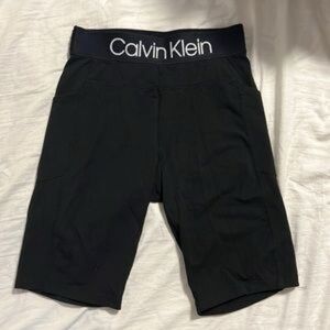 Calvin Klein Black Biker Shorts